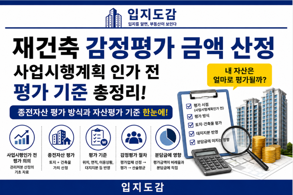 재건축감정평가금액산정
